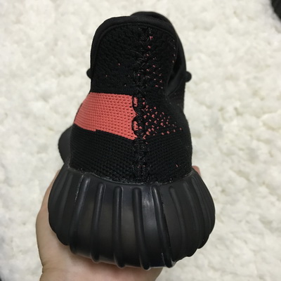 Adidas 350 V2 Boost(Real Boost) Black & Red Core